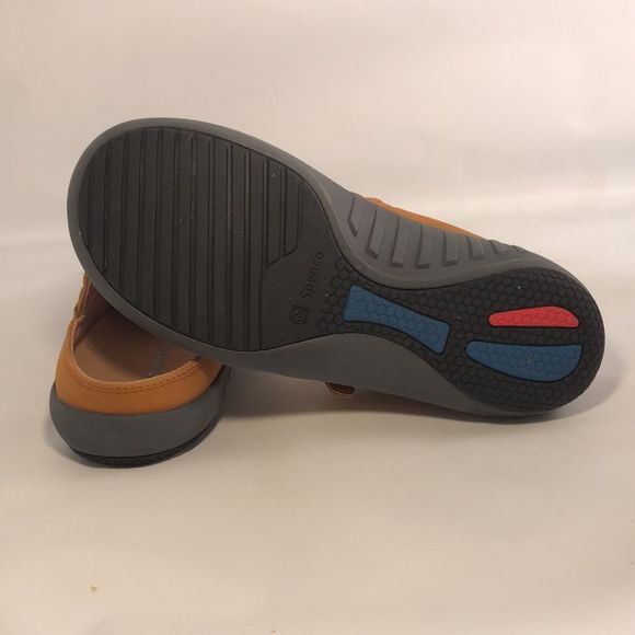 NWOB | Spenco Orthotic Nubuck Siesta Slides 2 - Sydney in Cognac | Slip-On - Picture 6 of 7